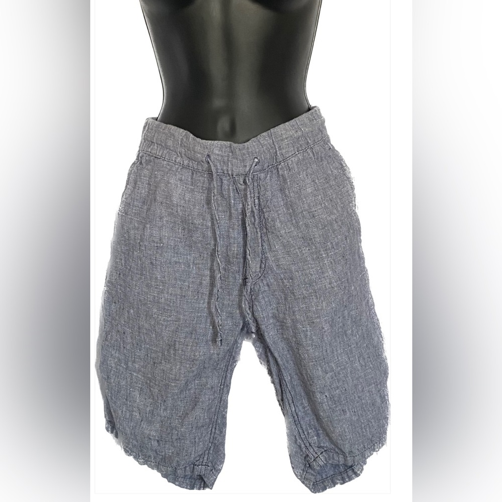Saks Fifth Ave BLU Linen Long Shorts, S Summer